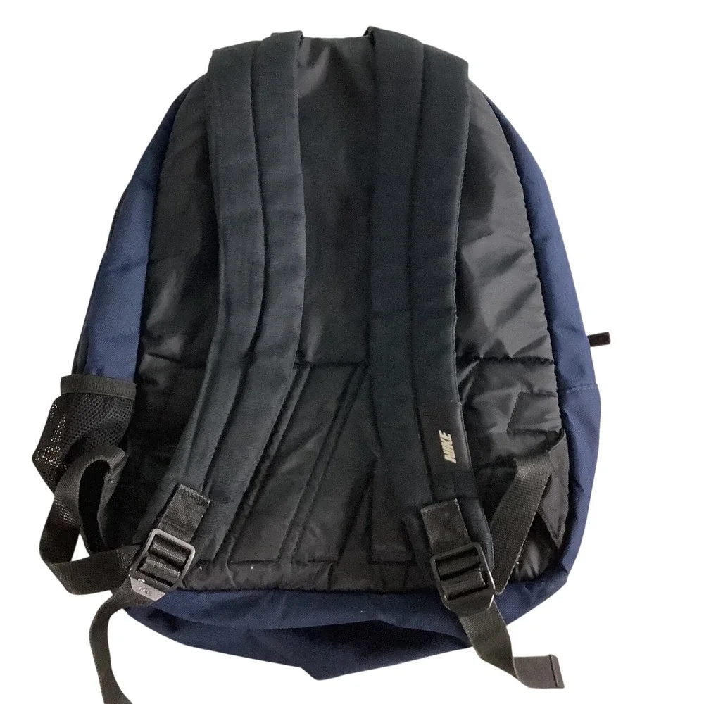 Nike Backpack Navy Blue Green Graphic Swoosh School Sports Bag RN56323